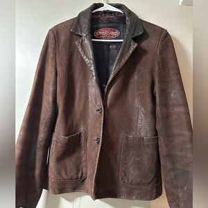 Buttery soft vintage 100% genuine lamb leather jacket